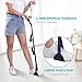JIADEXIN Leg Lifter Strap with Padded Handgrips and Feet Loop,Leg Lifter Hip&Knee Replacement Surgery Recovery Kit