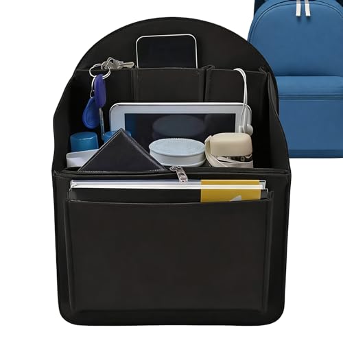 Organizador de mochila, forro ligero para mochila de viaje, organizador de inserción de , para gimnasio, viajes, camping, senderismo, de libros para mujeres y adultos