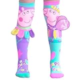 MADMIA Unisex Peppa Pig Fairy 3D Peppa Wutz Elfen Socken für Kinder & Erwachsene für 6 bis 99 Jahren (29029MM), Bunt, Einheitsgröße