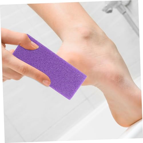 Beavorty 4 Pcs face Scraper Tool Pedicure Tools for feet Foot Exfoliator Foot Exfoliator Foot Remover Pedicure Scraper Purple Foot File Double Sided - Image 5