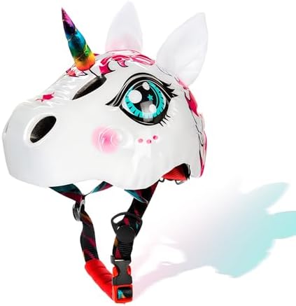 Unicorn Toddler and Kids Bike Helmet Adjustable and Multi-Sport f...