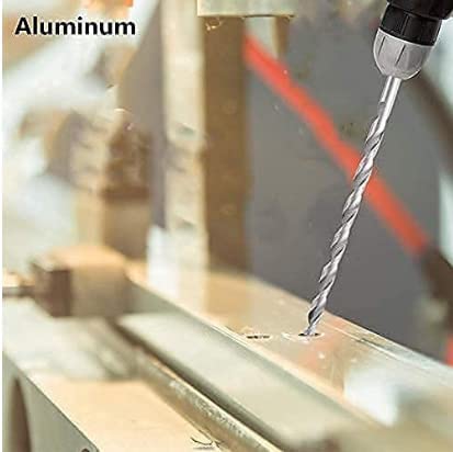 HSS Spiralbohrer 6mm 200mm Extra Lang - Bohrer Für Holz, Kunststoff & Aluminium