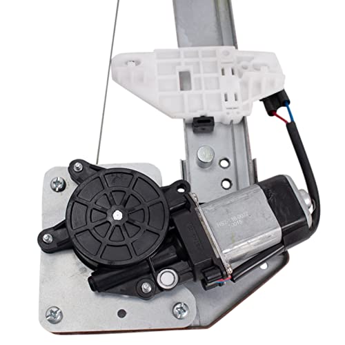 Image of TRQ Rear Passenger Side Power Window Motor and Regulator Assembly Compatible with 2013-2017 Honda Accord
