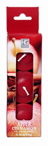 Hosley's 12 Pk. Highly Fragranced Apple Cinnamon Votive Candles