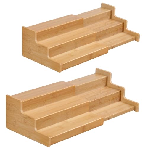 JinDoWin Spice Rack Organizer For Cabinet, Spice Organization For Cabinet,
