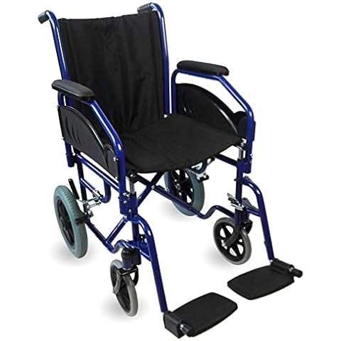 Mobiclinic® Maestranza Folding Wheelchair with Brakes Cover