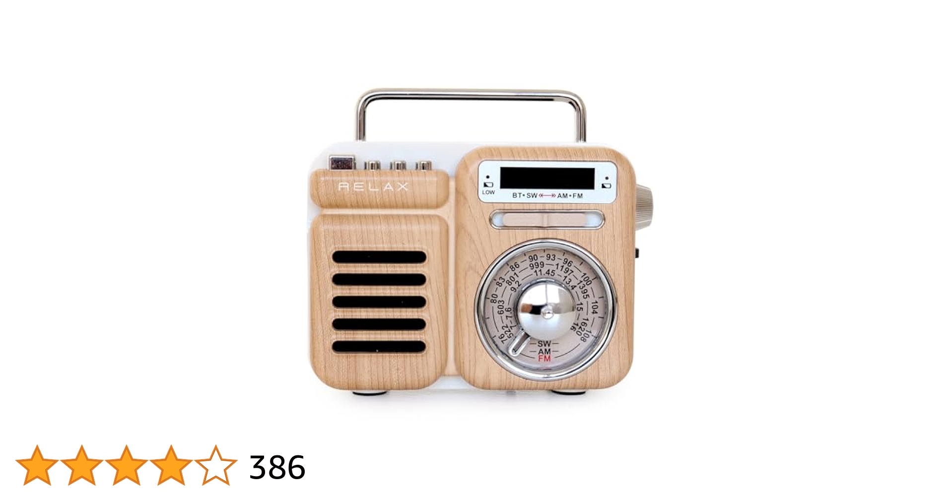 【新品・未使用】 RELAX マルチ レトロラジオ スピーカー 1台7役 Amazon.co.jp: RELAX マルチ レトロラジオ スピーカー 1台7役