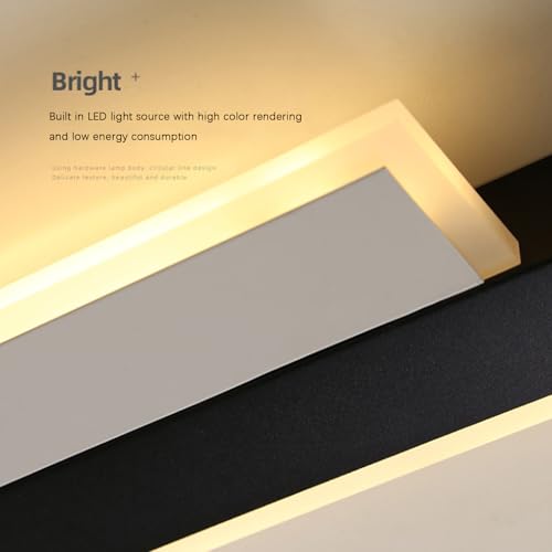Plafonnier LED moderne 3000K 4000K 6000K lumière chaude de 60cm - 4