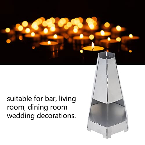 Metal Candle Holders, Metal Tealight Holder for Bar Cafe Wedding Candle Holders for Tealight Candles Votive Candle Holders Weddings Candleholders