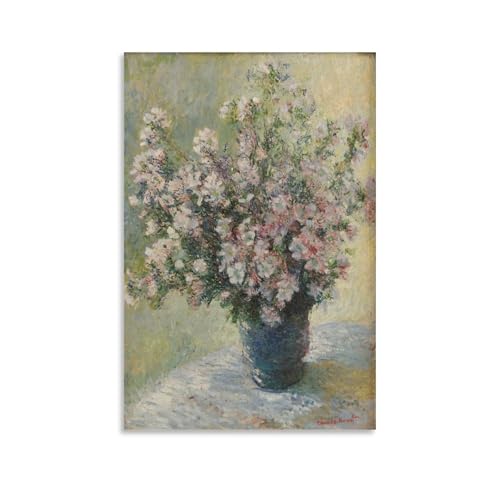 �N���[�h�E���l�����Ђ�w�ԕr�̉ԁx�|�X�^�[ �z�[������ �p�l�� �ǃA�[�g ����Ǌ|�� �G�� �ŉ� �|�p��i �C���e���A08x12inch(20x30cm)