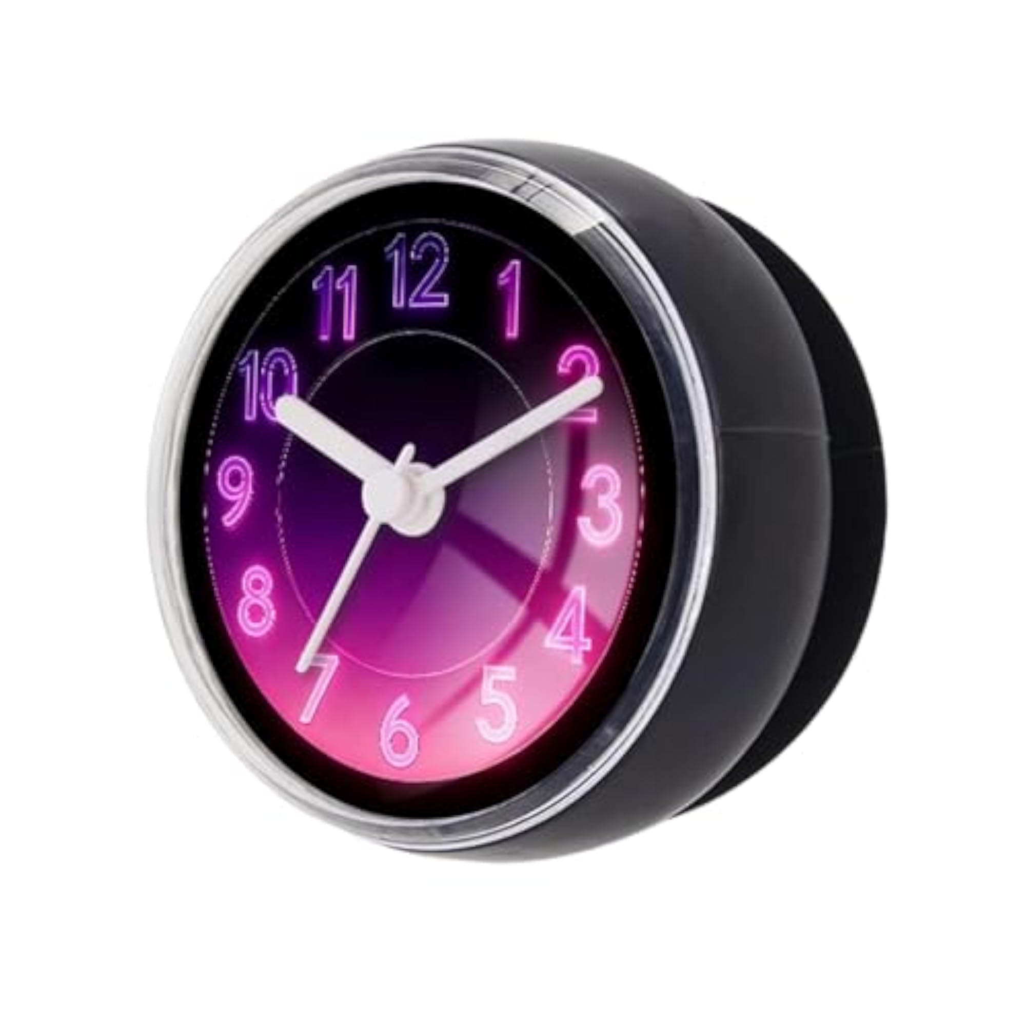 Modern Waterproof Bathroom Clock with Suction Cup