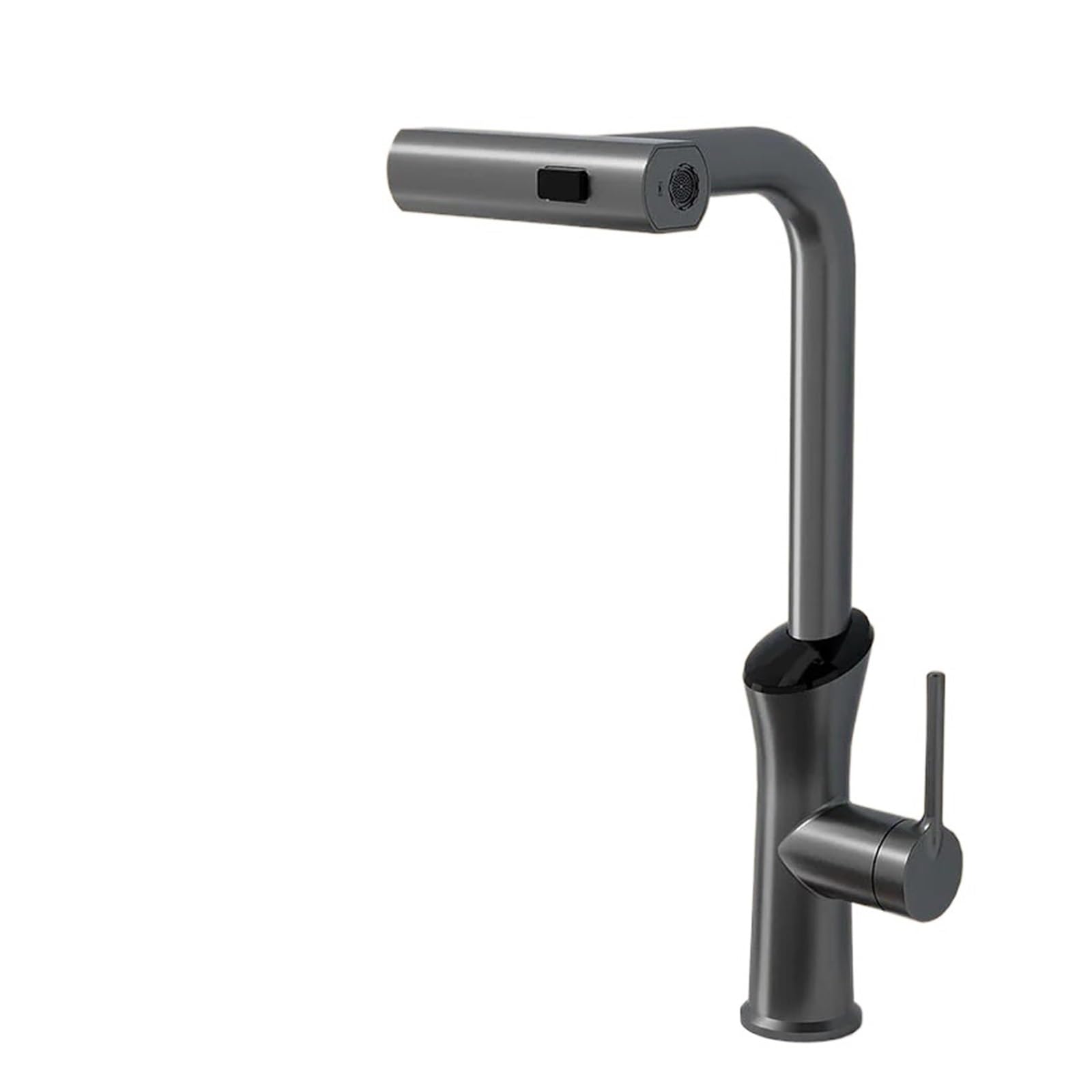 Robinet de cuisine LED extractible mitigeur évier rotatif eau chaude et froide style GY