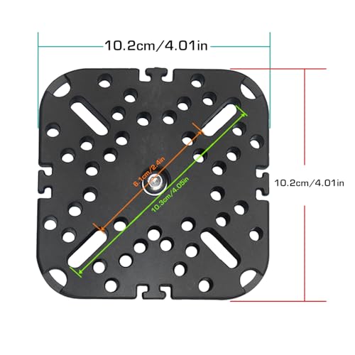 Image of Fish Finder Mount Base, 360 Rotating Boat Electronics Finder Holder