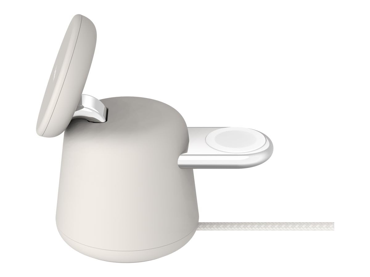 Belkin BoostCharge Pro 2'si 1 Arada Kablosuz Şarj Cihazı, Qi2…