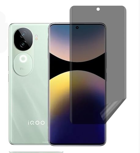 Image of ZARALA Privacy Hydrogel Screen Protector for iQOO Z9s / Z9s Pro Anti-Spy Flexible TPU Private Protective Film, Anti-Scratch Anti-Peeping Ultra-Thin Soft Hydrogel Protective Film