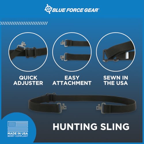 Blue Force Gear Hunting Sling - Easy-to-Install Crossbow Sling (48 x 1.25 x 0.5 inches)