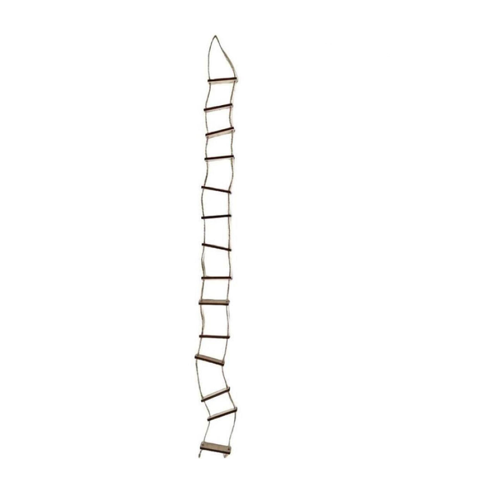Minis Wooden Rope Ladder for Gnomes Decors Microlandscape Fairy Gardens Diys Minis Wooden Rope Ladder