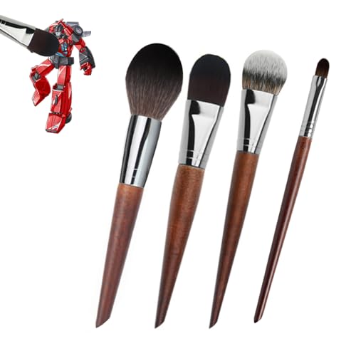 4PCS Dusting Brush for Statues Cleaning Brush KiT for Model Hobby Crafts