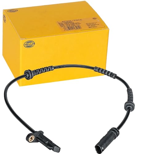 Capteur vitesse de roue ABS HELLA 2 pôles arrière câble 510mm anti-blocage précis