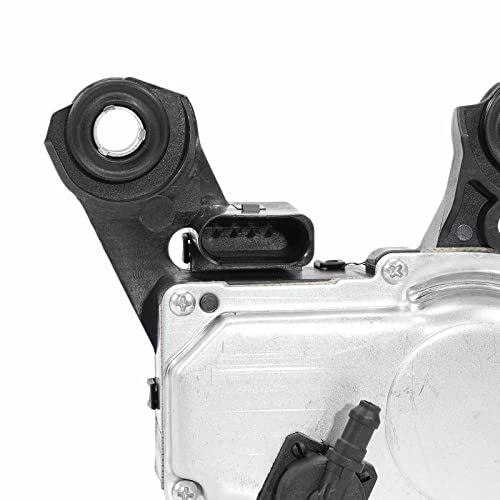 Image of A-Premium Rear Windshield Wiper Motor Compatible with Volkswagen | for Volkswagen Touareg 2011-2016 3.0L, Touareg 2011-2017 3.6L, Sport Utility, 4-Pin