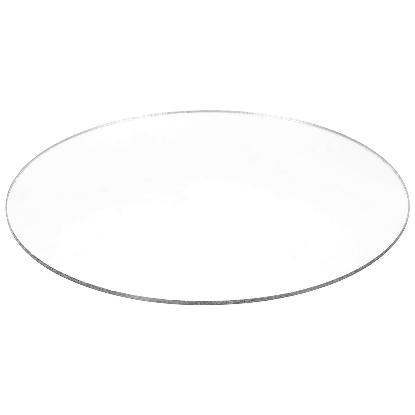 BESPORTBLE Wall-Mounted Decorative Mirror Acrylic Circle Mirror for Bathroom and Bedroom Wall Decor Frameless Non-Glass Adhesive