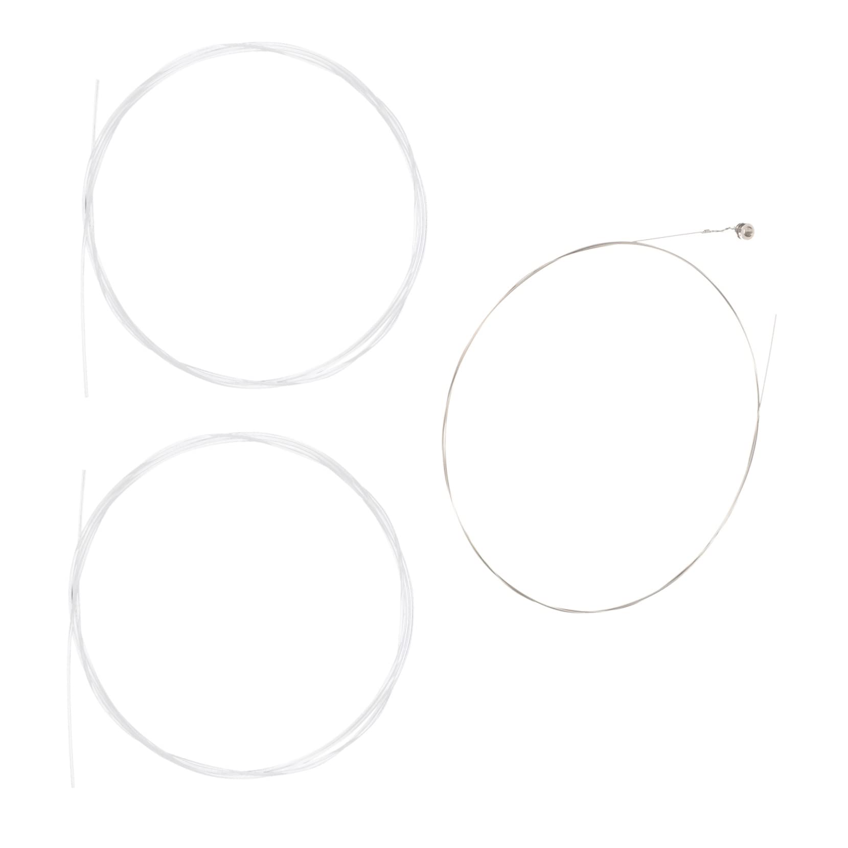 MARMERDO3pcs Strings Strings Balalica String Balalaika Guitar Accesories Instrument Accessories Classical Guitar Parts Sturdy Music Wire White Guzheng Strings Nylon Replace