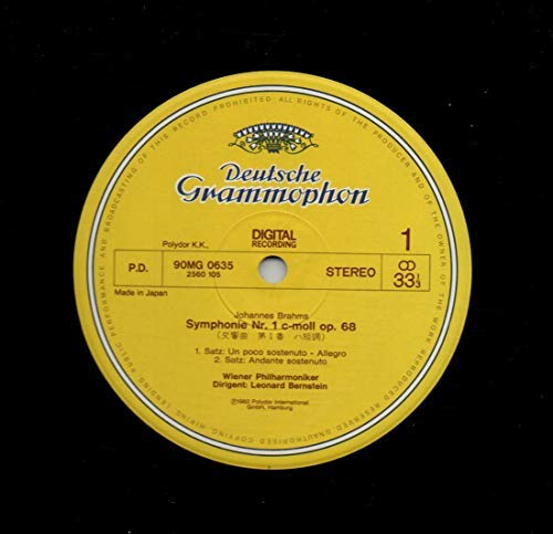 Amazon.co.jp: ブラームス：交響曲全集 L.Bernstein, Wiener