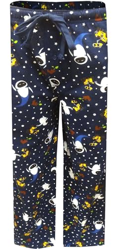 MJC Mens Disney Pixar Wall-E Movie Navy Blue Lounge Pants2