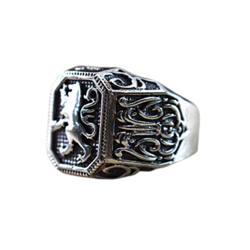 Lion Of Judah Ring, 925 Sterling Silver Jewelry, Lion Of Judah Signet Ring, Men's Signet Ring, Lion Ring Signet, Man's Unique Gift Ring, Artisan Ring, Husband Gift