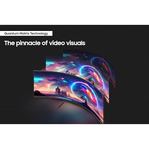 SAMSUNG 57" Odyssey Neo G9 (G95NC) Series Dual 4K UHD 1000R Curved Gaming Monitor, 240Hz, 1ms with DisplayPort 2.1, Quantum Mini-LED, DisplayHDR 1000, AMD FreeSync Premium Pro, LS57CG952NNXZA image 7