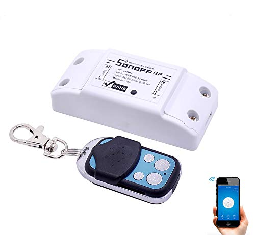 WiFi Smart Switch Interruptor para Sonoff Basic RF 433.92MHz y Wi-Fi Dual...