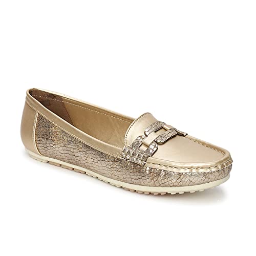 Image of Marc Loire Women Soft Comfortable Flat Loafers for Casual & Office Wear