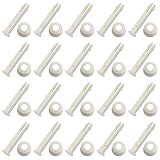 Intex Pool Ersatzteile, Kunststoff Pool Gelenk Pins,Frame Pool Joint Pins/Gelenk Pins, Stift Splint Pin mit Kunststoffkappe für Intex Frame Pool(5.5cm/2.16 in Länge, 20pcs)