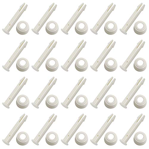 20 Goupilles de Joint de Piscine en Plastique pour Intex Piscine Commune Pins avec Joints pièces de Rechange pour Piscine Intex Frame, Intexpool Replacement Spare Parts(5,5 cm)
