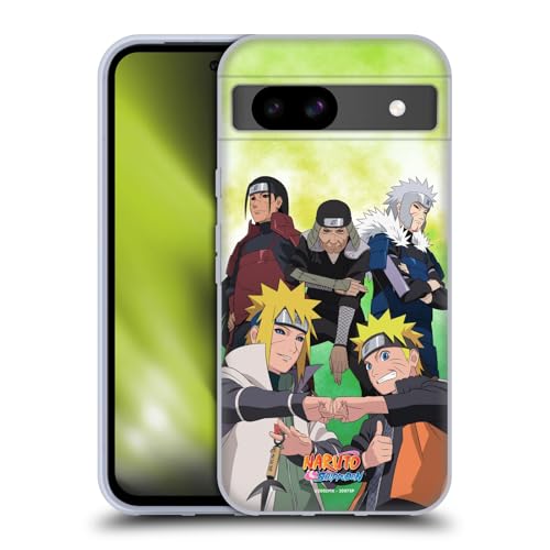 Head Case Designs NARUTO - �i���g- �����` �Ήe�O���[�v �L�[�A�[�g�W�F���P�[�X [�~���^���[�O���[�h�ی�] Google Pixel 8a�Ή� MagSafe�Ή�