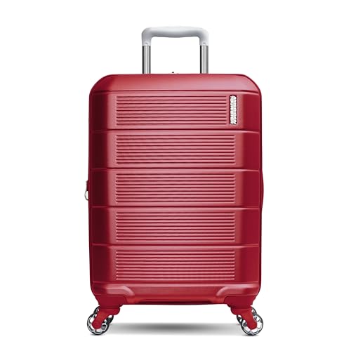 Image of American Tourister Stratum 2.0 Hardside Expandable Luggage with Spinners | Red | 3PC (CO /MED /LG)