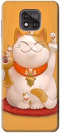R1217 Maneki Neko Lucky Cat Case Cover for Motorola Moto G Power (2021)