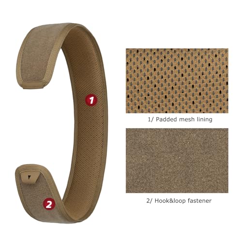 Image of YAKEDA Tactical Battle Belt-Quick-Release Rigger Men's Belts Airsoft Nylon Inner & Outer Anti-slip Belt