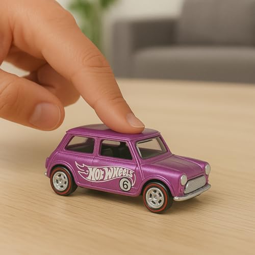 Image of Hot Wheels Collector Edition | Premium Die-Cast Metal Car for Kids & Collectors | Rare One-Time Release Model for Boys | No Restock Limited Edition (Morris Mini)