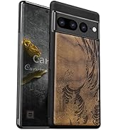 Google Pixel 7Pro 天然木　ウッドカバー　彫刻 オオカミ Amazon.co.jp: Carveit 木製ケース 対応 Google Pixel 7 Pro