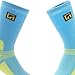 Ice Skating Socks,Kids Knee High Socks,Breathable Roller Skating Socks,Ski Socks,Socks, Blue M