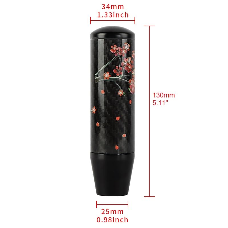 ♪SAKURA♪ Amazon.com: JDM Sakura Flower & Black Carbon Fiber Manual