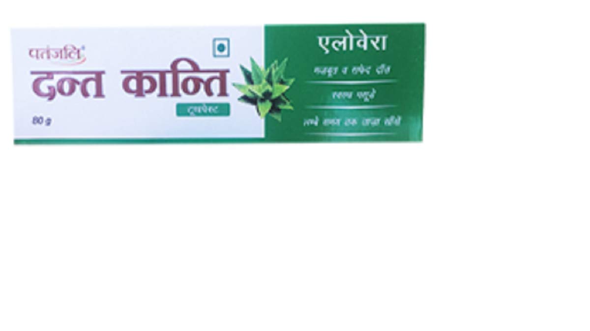 PatanjaliDant Kanti Aloevera Toothpaste 80 gm - Pack of 1