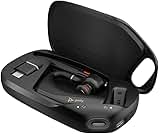 POLY Voyager Legend 50 UC Bluetooth Headset with Charging Case - 4 Noise-Canceling Mics, AI NoiseBlockAI & WindSmart Tech - Bluetooth Headphones with Mic, Smart Call Controls, All-Day Comfort