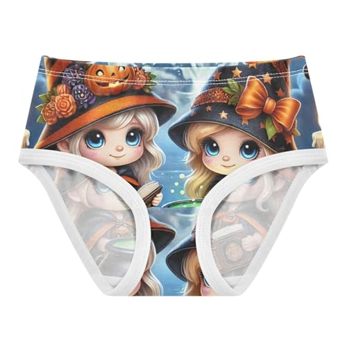 Cotton Toddler Girls Underwear Cute Halloween Gnome Girl Panties Cute Durable Undies Kids Briefs 2t