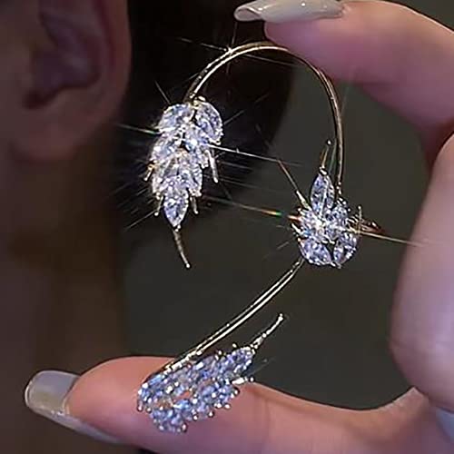 Orecchini con piume di cristallo Bramian Orecchini...