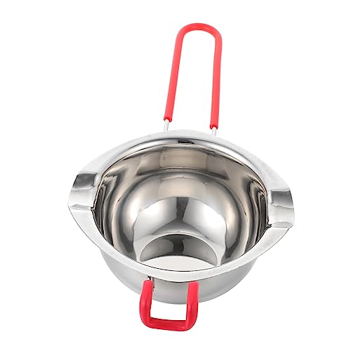 PRETYZOOM 1pc Chocolate Melting Pot for Baking Butter Melt Pot - Handle for Chocolate Butter Candle Melting Even Distribution
