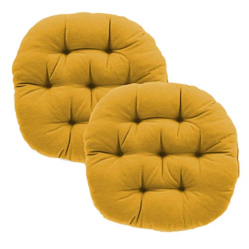 Daddy Cool Cotton Round Chair Cushion/Seat Cushion/Chair Pad 16' Inch