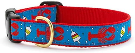 Up Country LBUCQ5W Lobster & Bouy Pet Collar - Extra Large