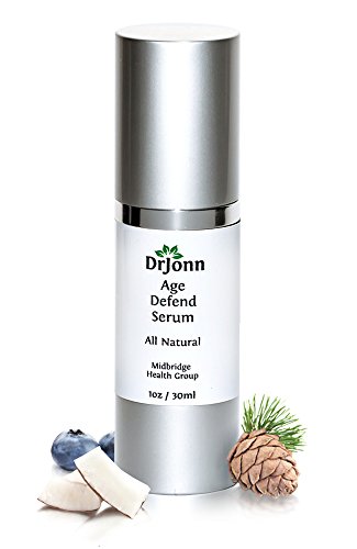 DrJonn Age Defend Serum 100% Natural Vegan Facial Wrinkle Fine Lines Treatment & Repair Vitamin D & E 30ml Anti Aging & Anti-Wrinkle Cream Skin Tightening and Dark Spot Removal. Doctor Trusted